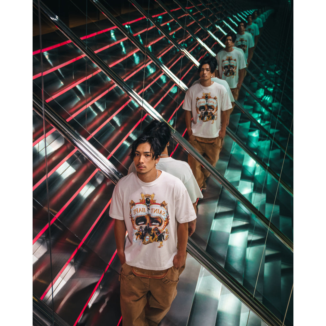 Saint Mxxxxxx (セントマイケル) BAPE_SS TEE GENERATION SM-HR1-0000