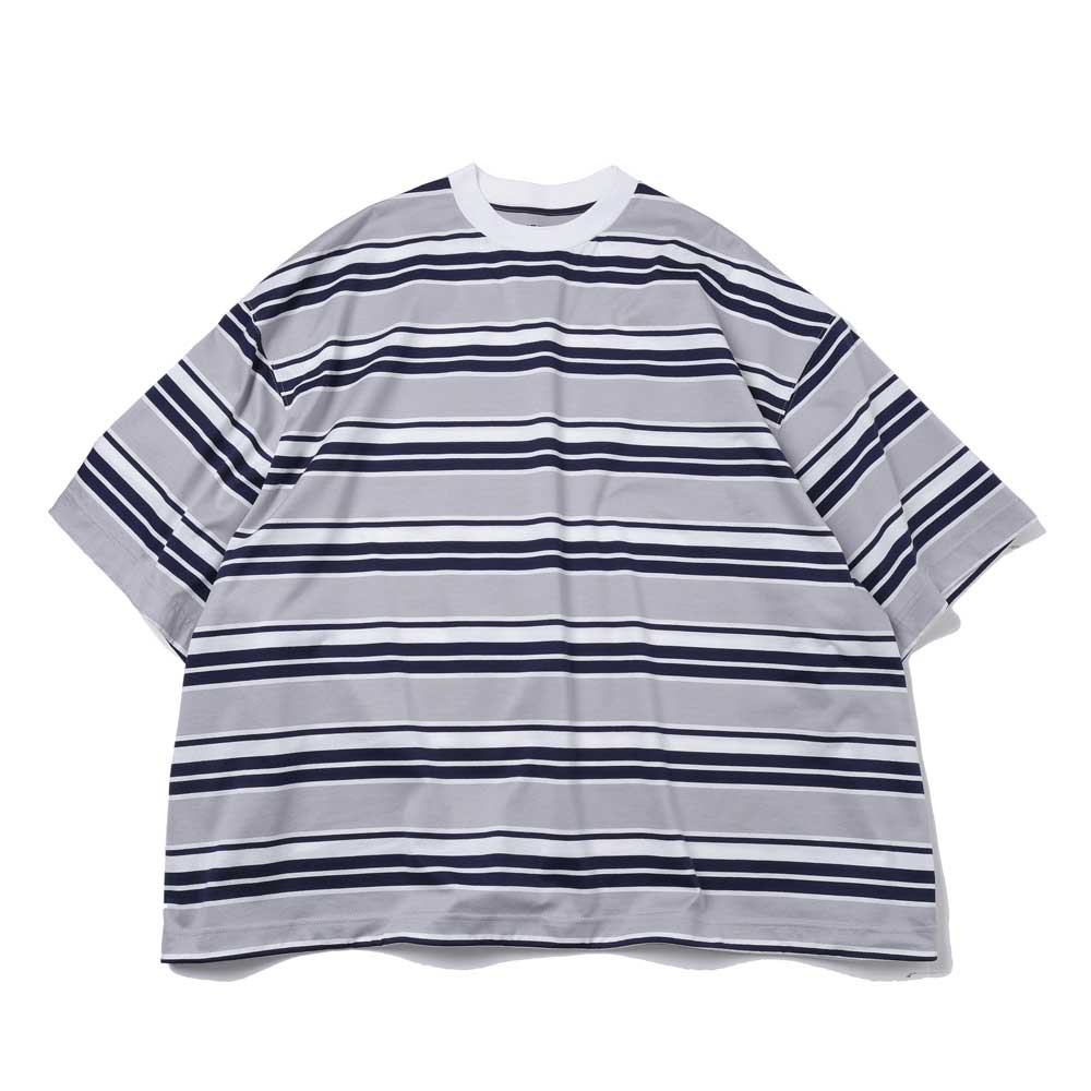 is-ness(イズネス)BALLOON BORDER T-SHIRT (31SSSH05-2) | is-ness