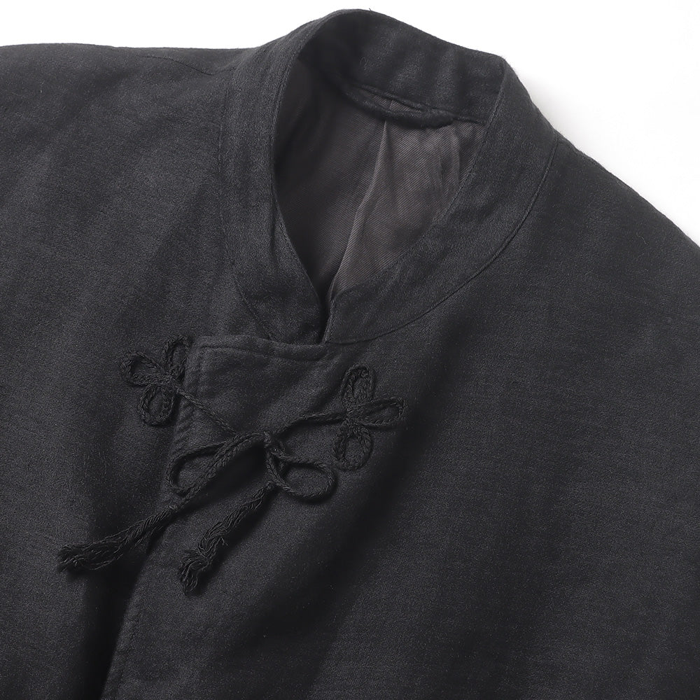 COMOLI) リネン起毛 スタンドカラージャケット (A03-01007) | COMOLI