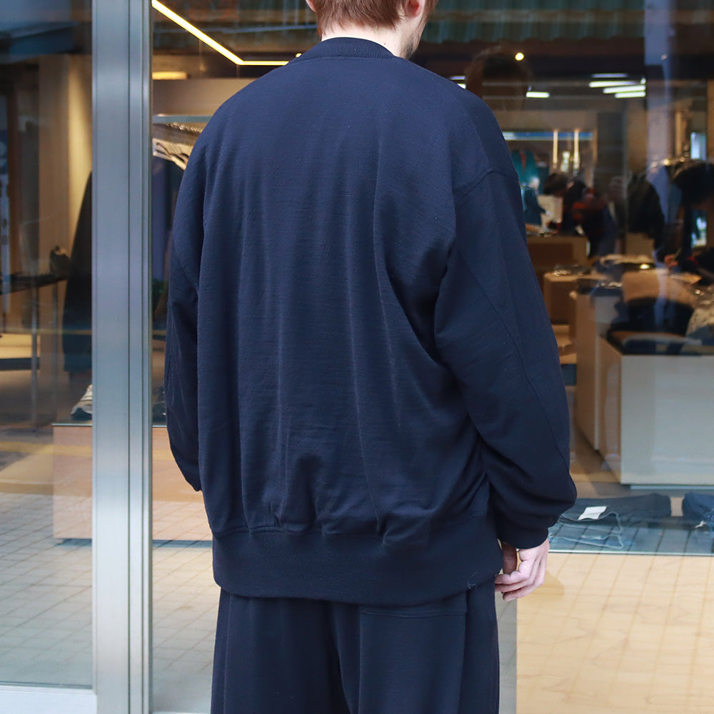 COMOLI) ウールニット ジップブルゾン (A03-06026) | COMOLI