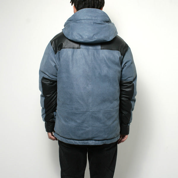 Mountain Down Leather Jacket (ND2867N) | THE NORTH FACE PURPLE