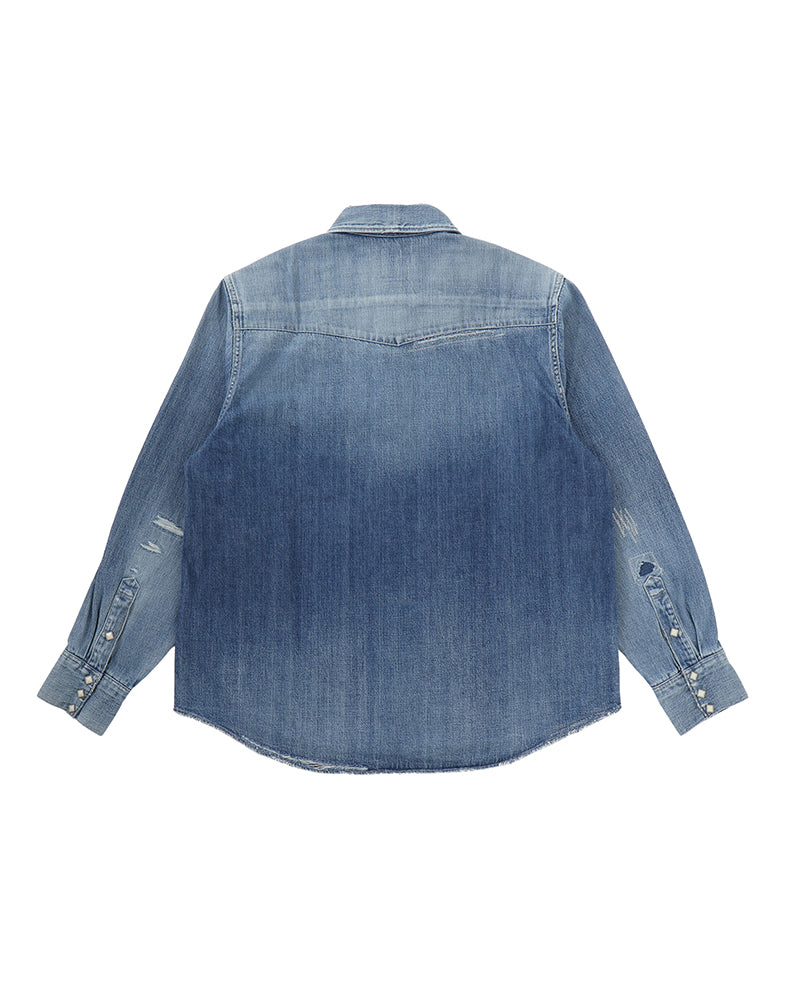 visvim) SOCIAL SCULPTURE SHIRT CRASH (0125105007002) | visvim