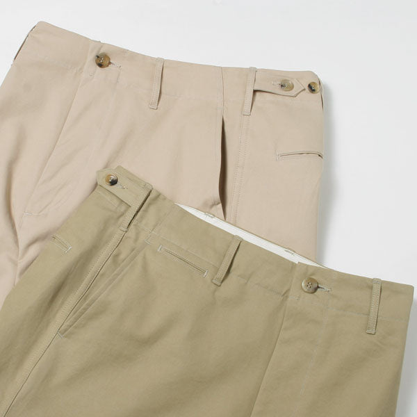 WASHED FINX LIGHT CHINO WIDE PANTS (A8SP01CN) | DIVERSE / パンツ