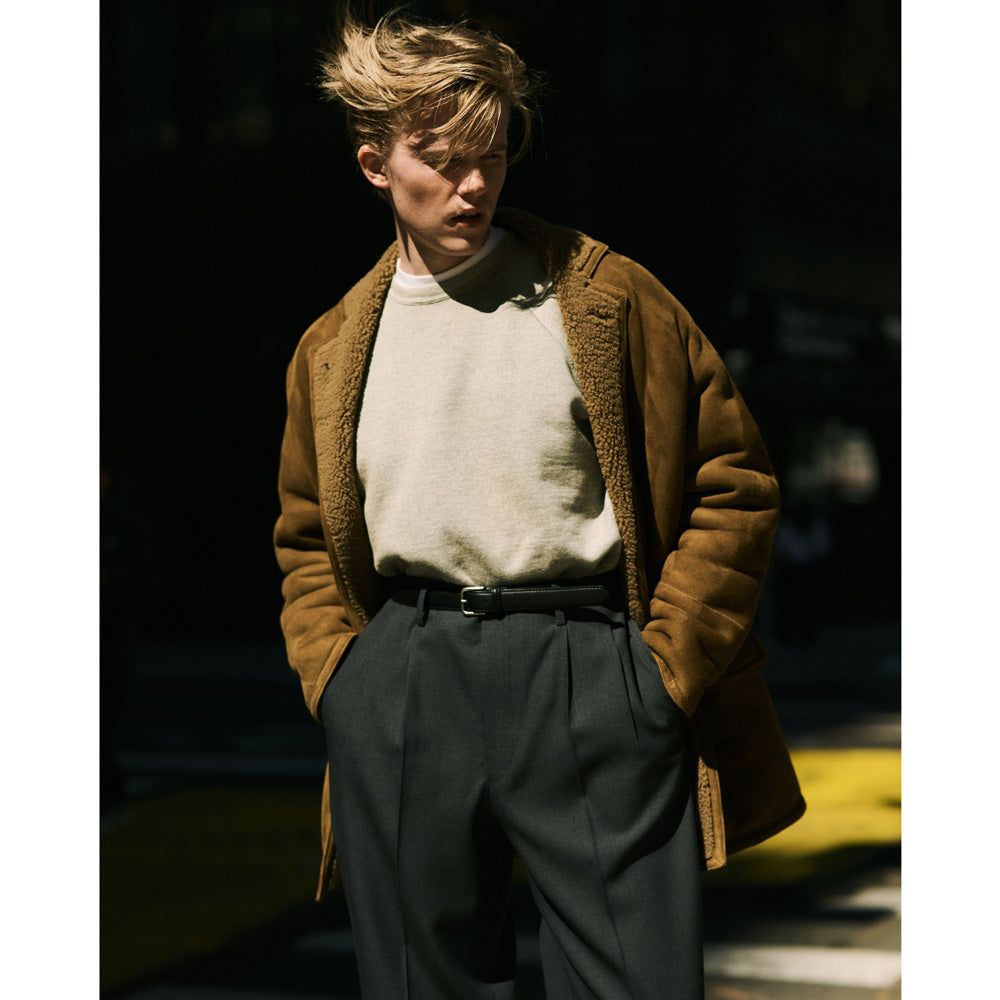 A.PRESSE (ア プレッセ) Mouton Coat 24AAP-01-08H (24AAP-01-08H) | A