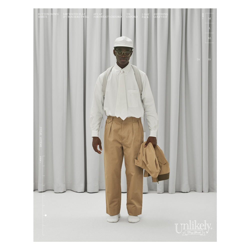 Unlikely（アンライクリー）Unlikely Sawtooth Flap 2P Trousers Twill