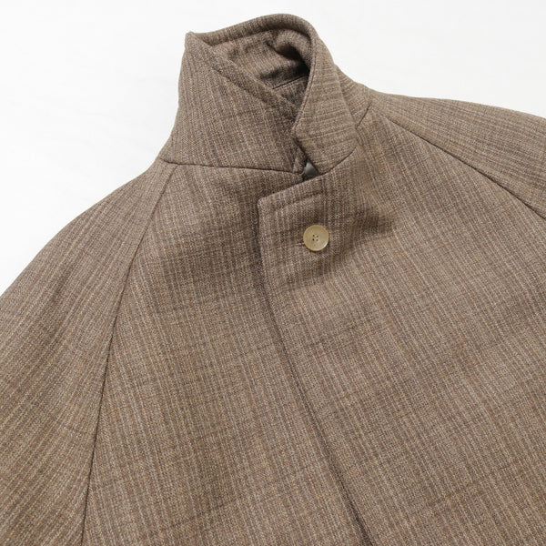BLUEFACED WOOL DOUBLE CLOTH CHESTERFIELD COAT (A20AC01BN