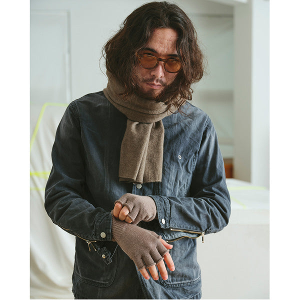 DWELLER LONG STOLE W/CA YARN (NN-A4209) | nonnative / アクセサリー