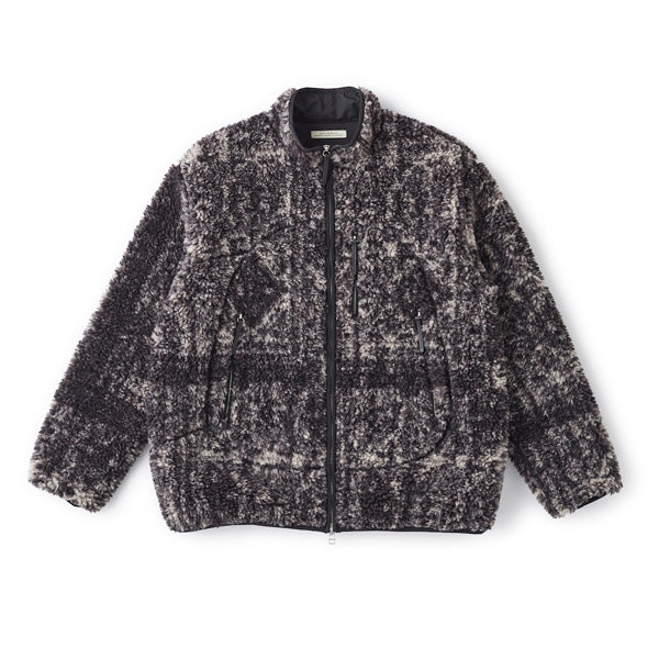 ARABESQUE PILE ZIP JACKET (222OJ-JK06) | OLD JOE & CO