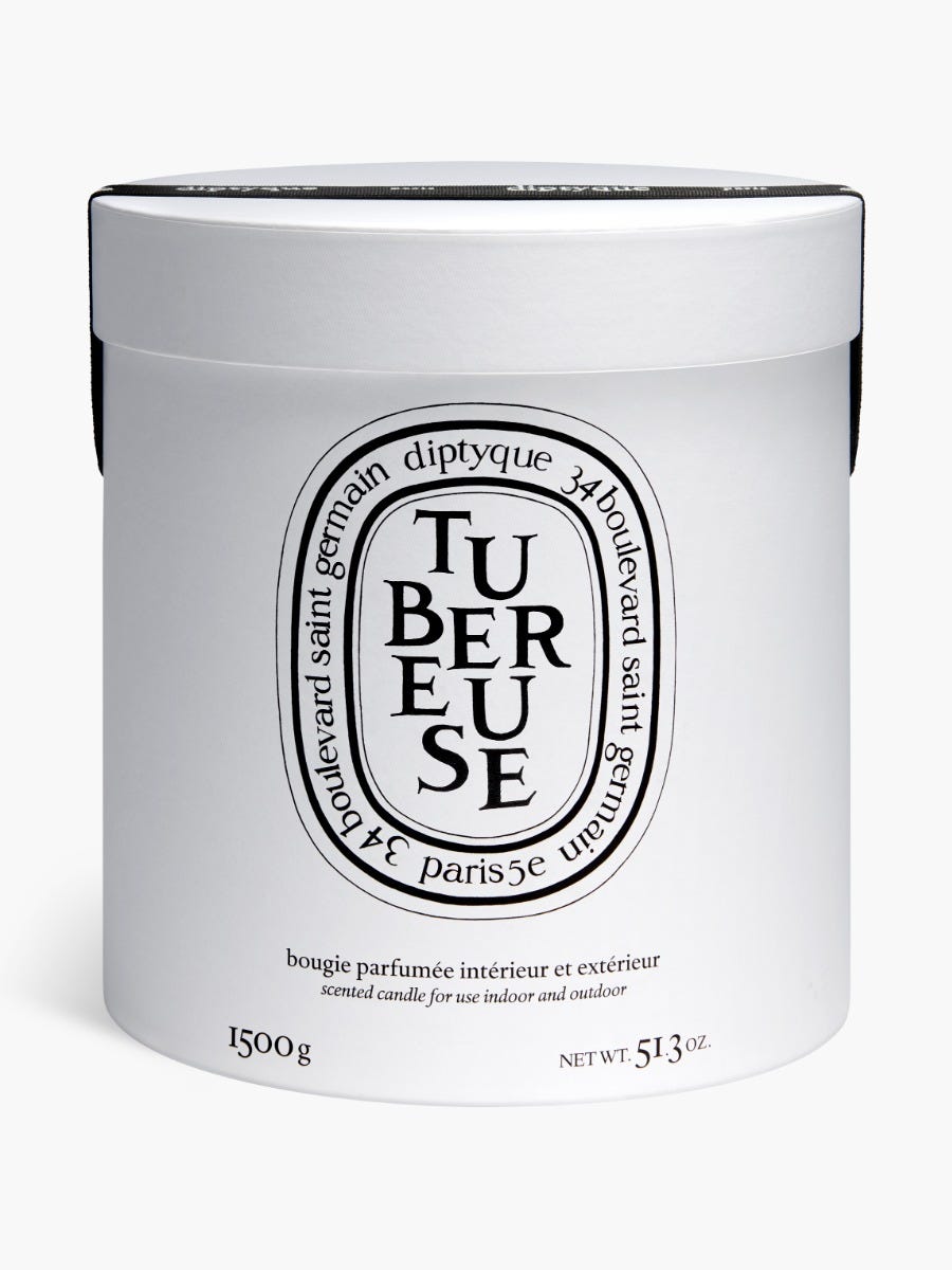 Tubéreuse（テュベルーズ） - エクストララージ キャンドル | Diptyque