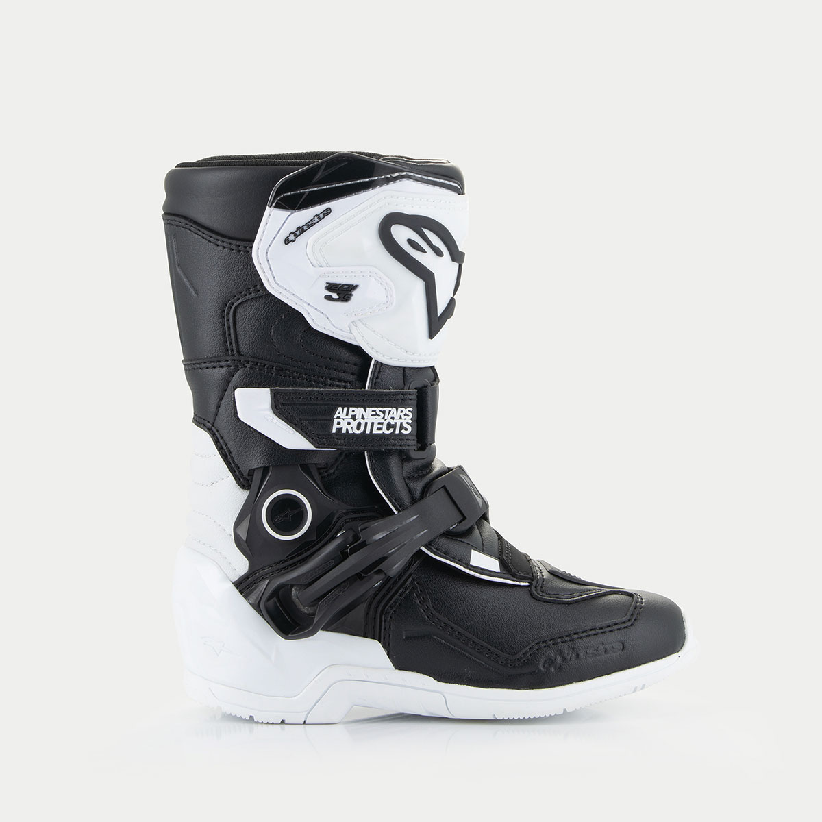 Alpinestars キッズ TECH3Sブーツ ホワイト/ブラック| Dirtbikeplus