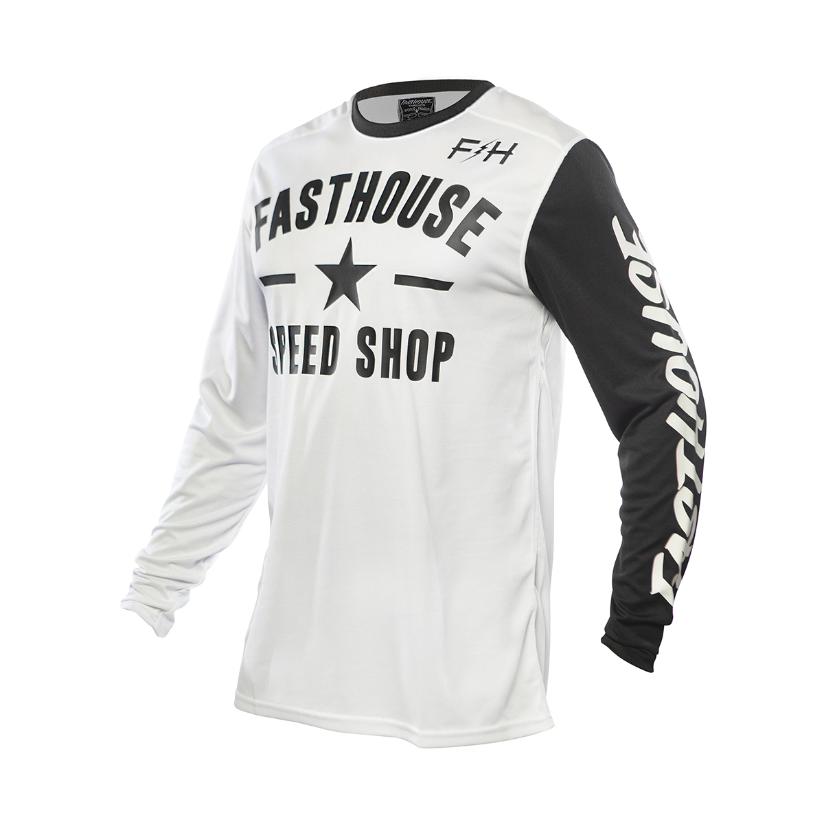 FASTHOUSE ユース カーボン ジャージ ホワイト| Dirtbikeplus (ダート