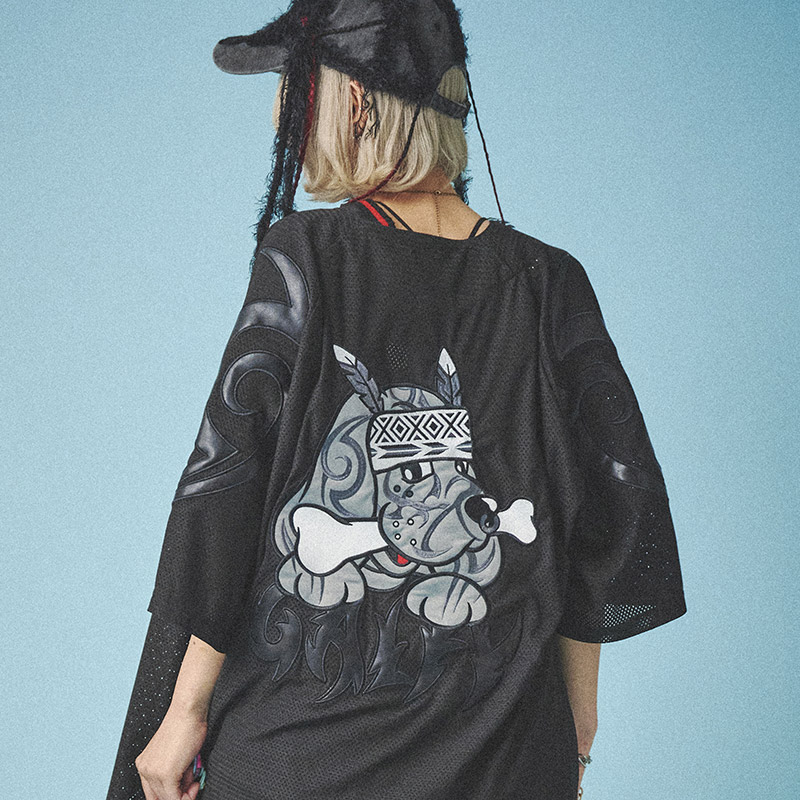 GALFY(ガルフィー) “部族長メッシュシャツ” - DISSIDENT WEB SHOP