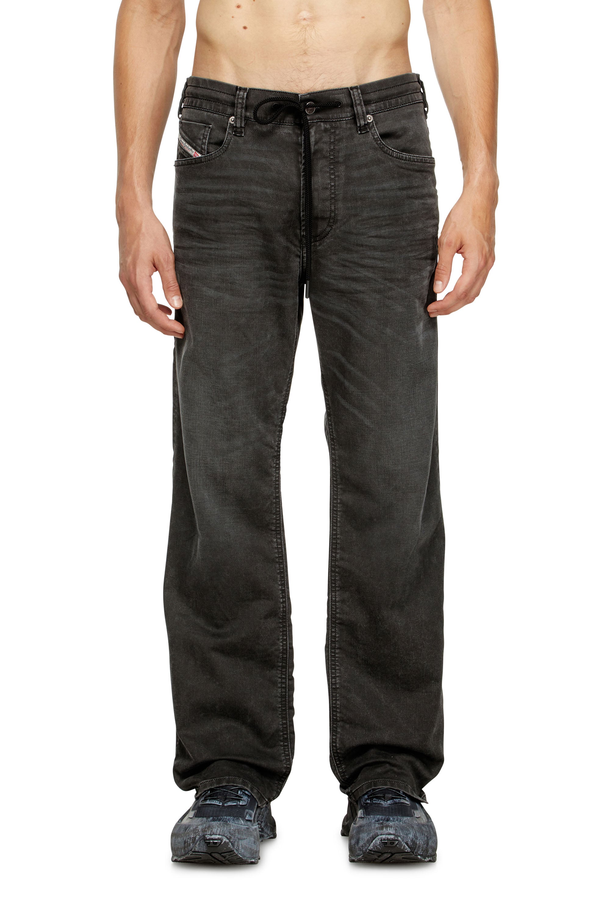 Relaxed 2080 D-Reel Joggjeans® | ブラック/ ダークグレー | メンズ