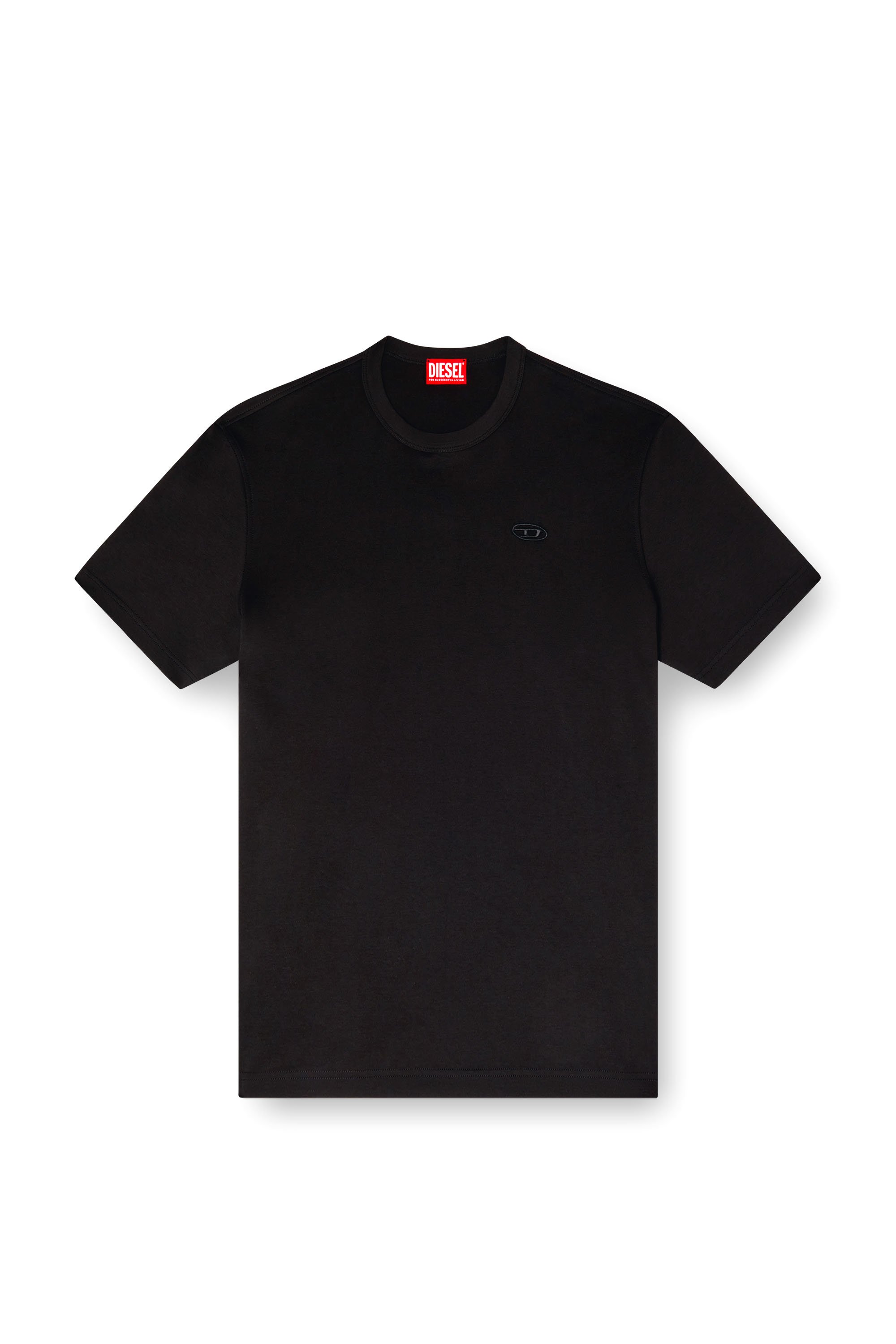 T-ADJUST-SLITS-R17 Tシャツ｜ブラック｜メンズ｜DIESEL