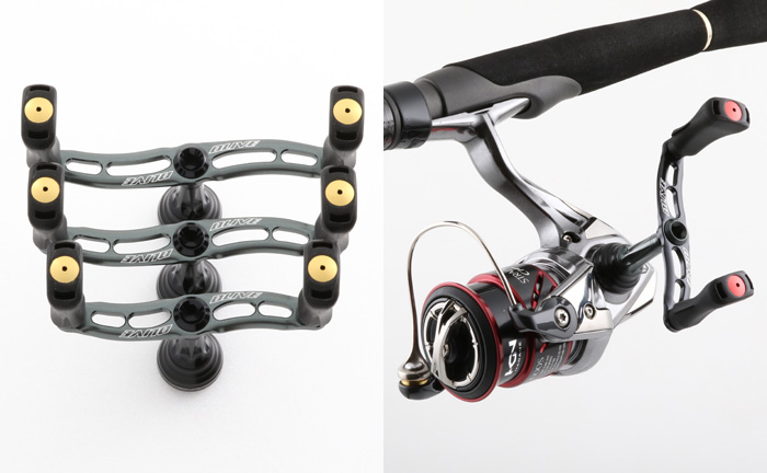 トライソ2500LBDスピニングリール（ ハンドルノブ：ウルクスミッド