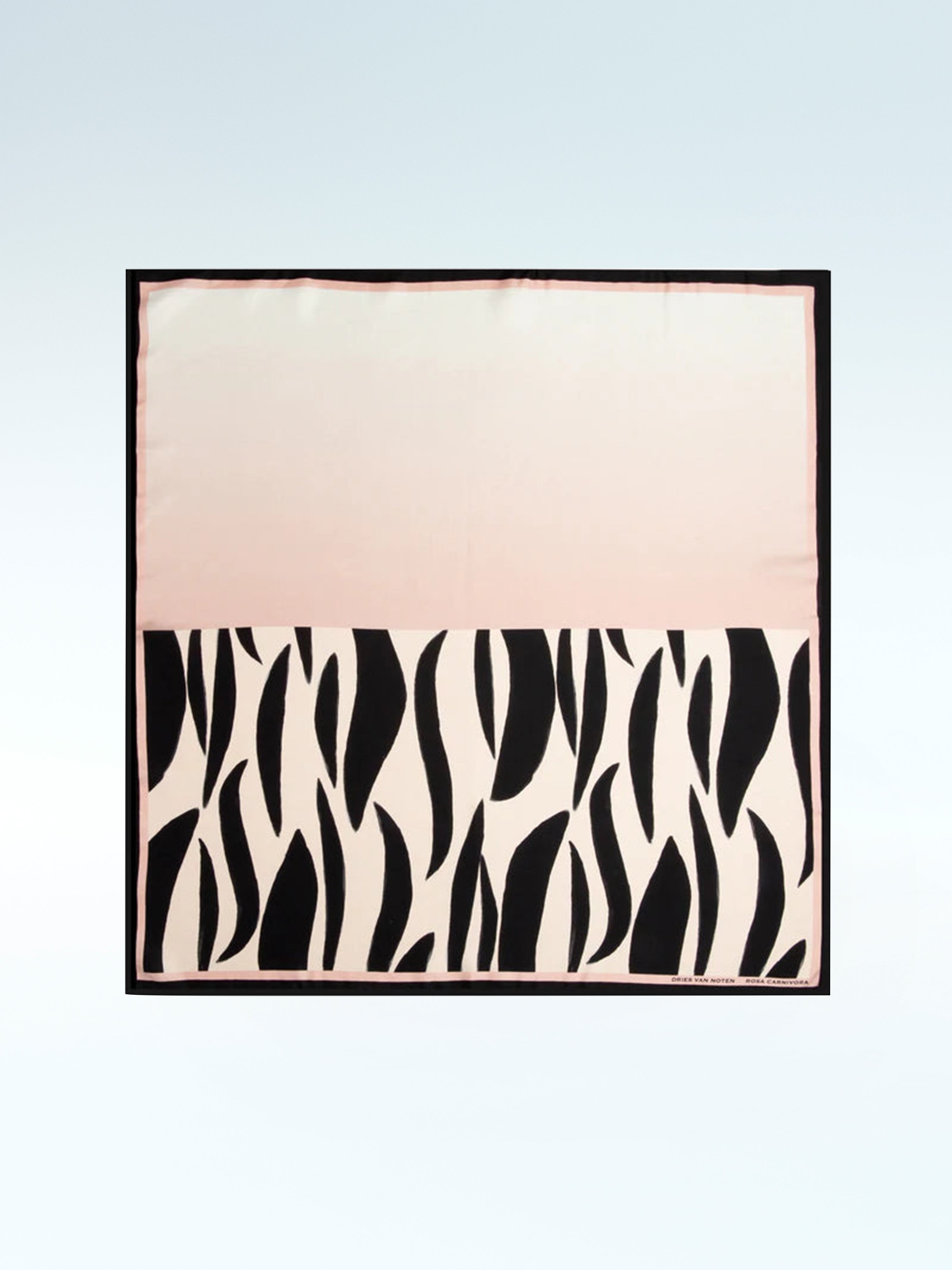 Foulard Rosa Carnivora – Dries Van Noten