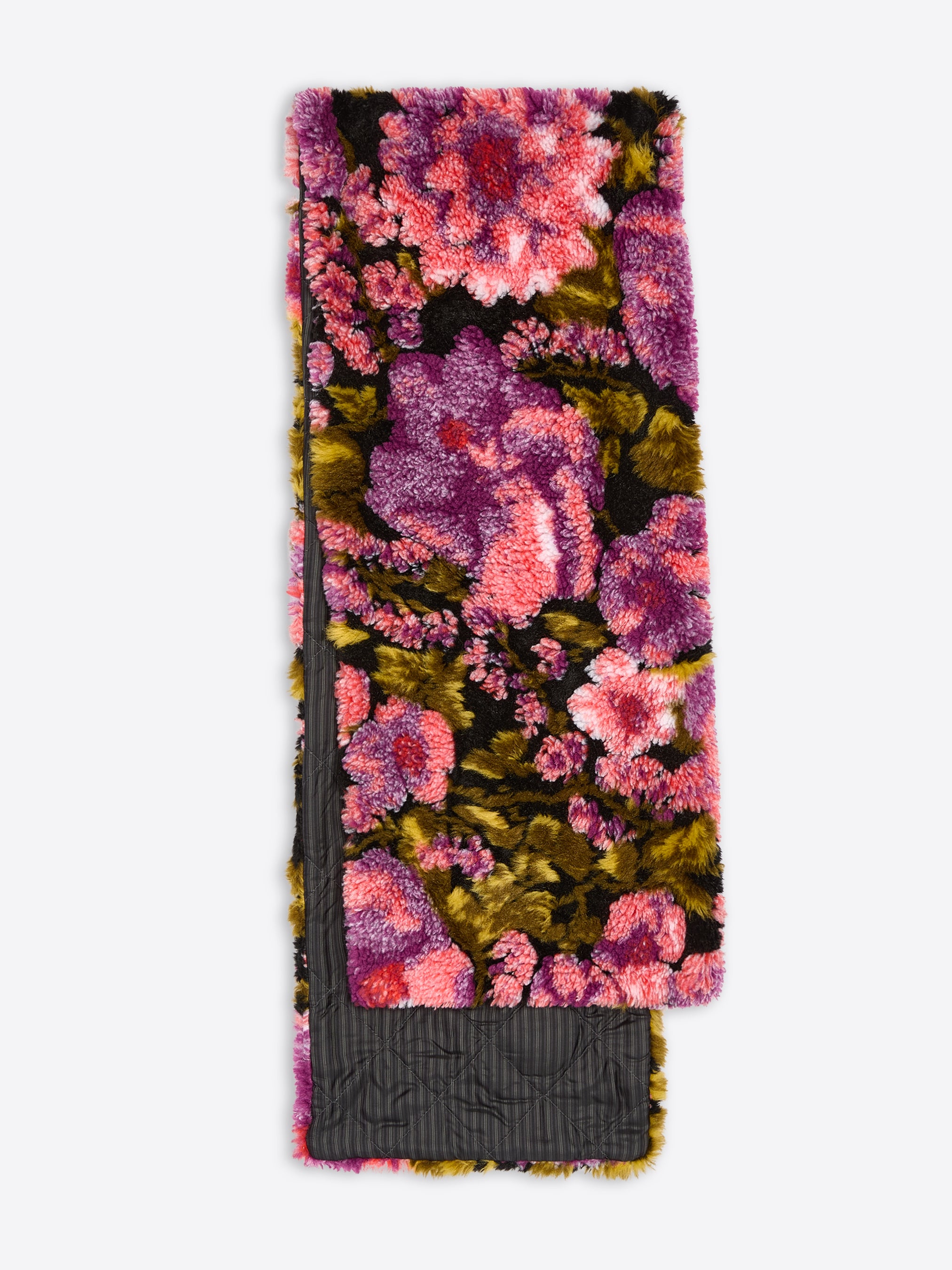 Shearling jacquard scarf - Autumn-Winter Women | Dries Van Noten