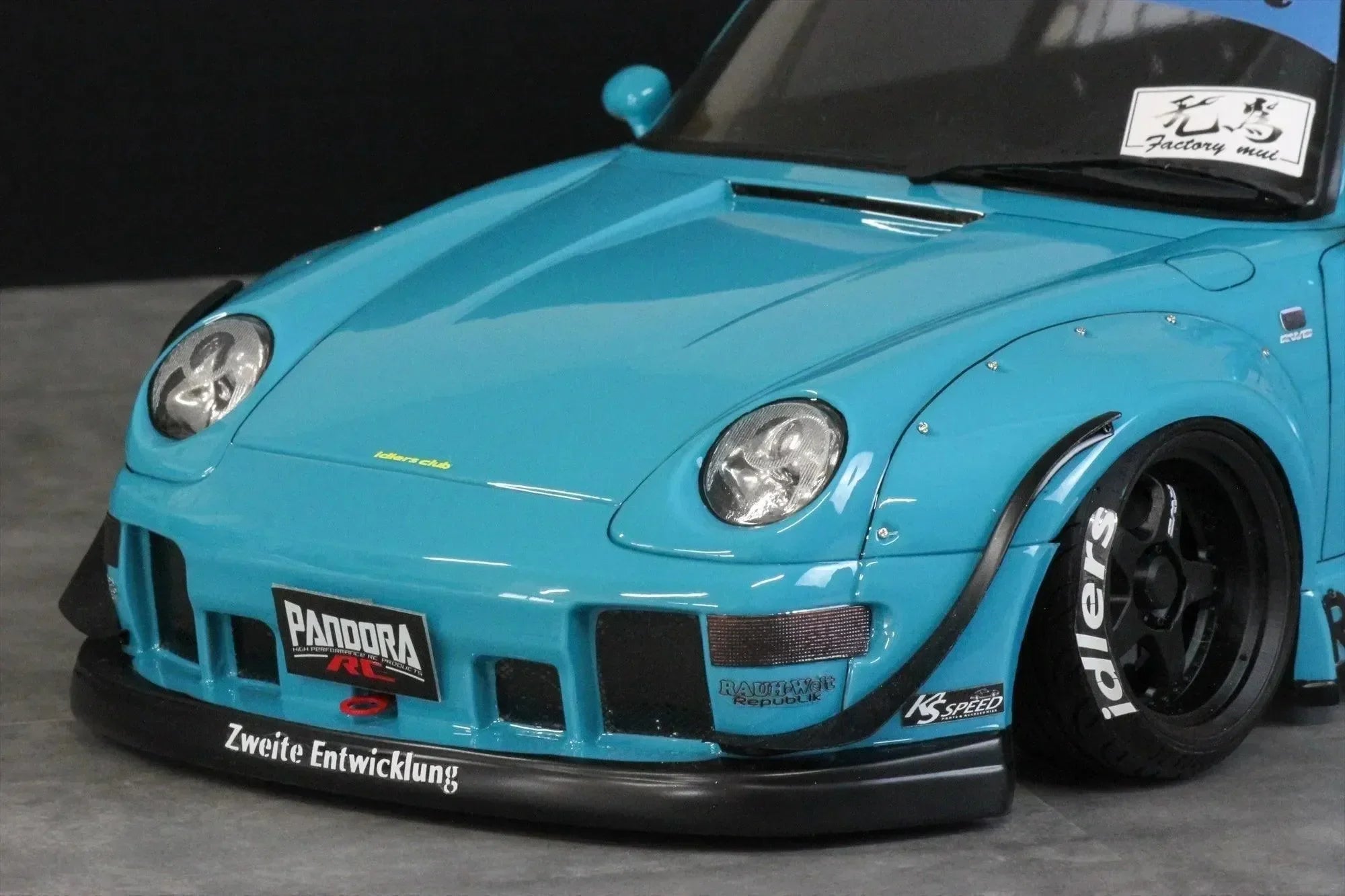 Porsche 911 RWB 993 (Rauh -Welt Begriff) - Pandora RC - PAB -3210