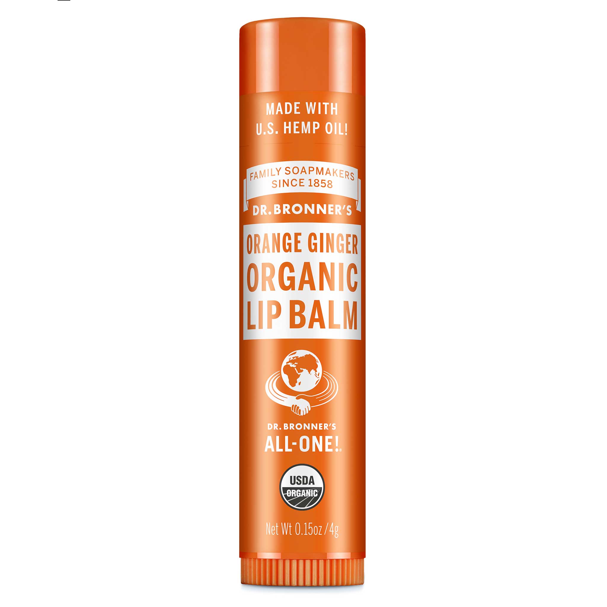 Organic Orange Ginger Lip Balm | Dr. Bronner's