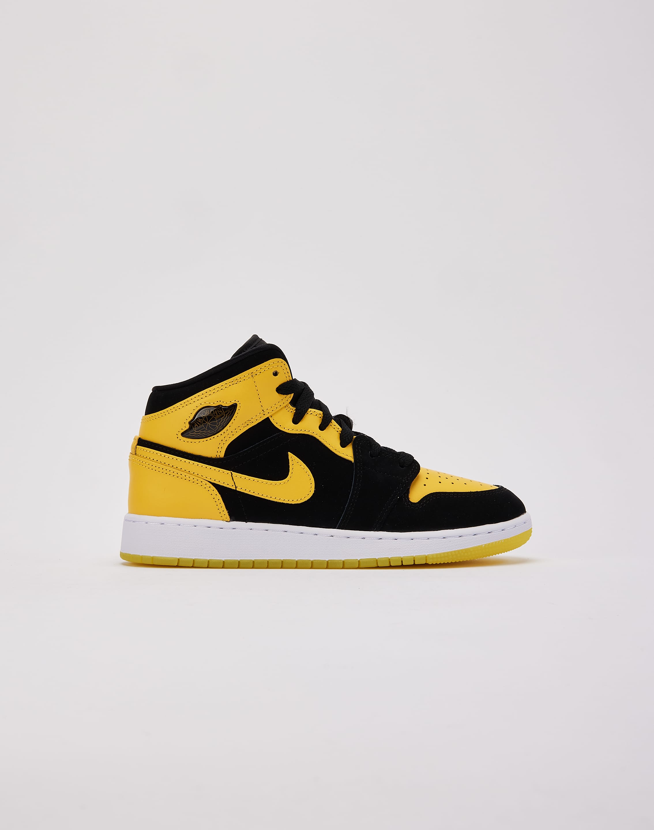 AIR JORDAN 1 MID SE ブラック/イエロー UK9 Nike Air Jordan 1 Mid SE