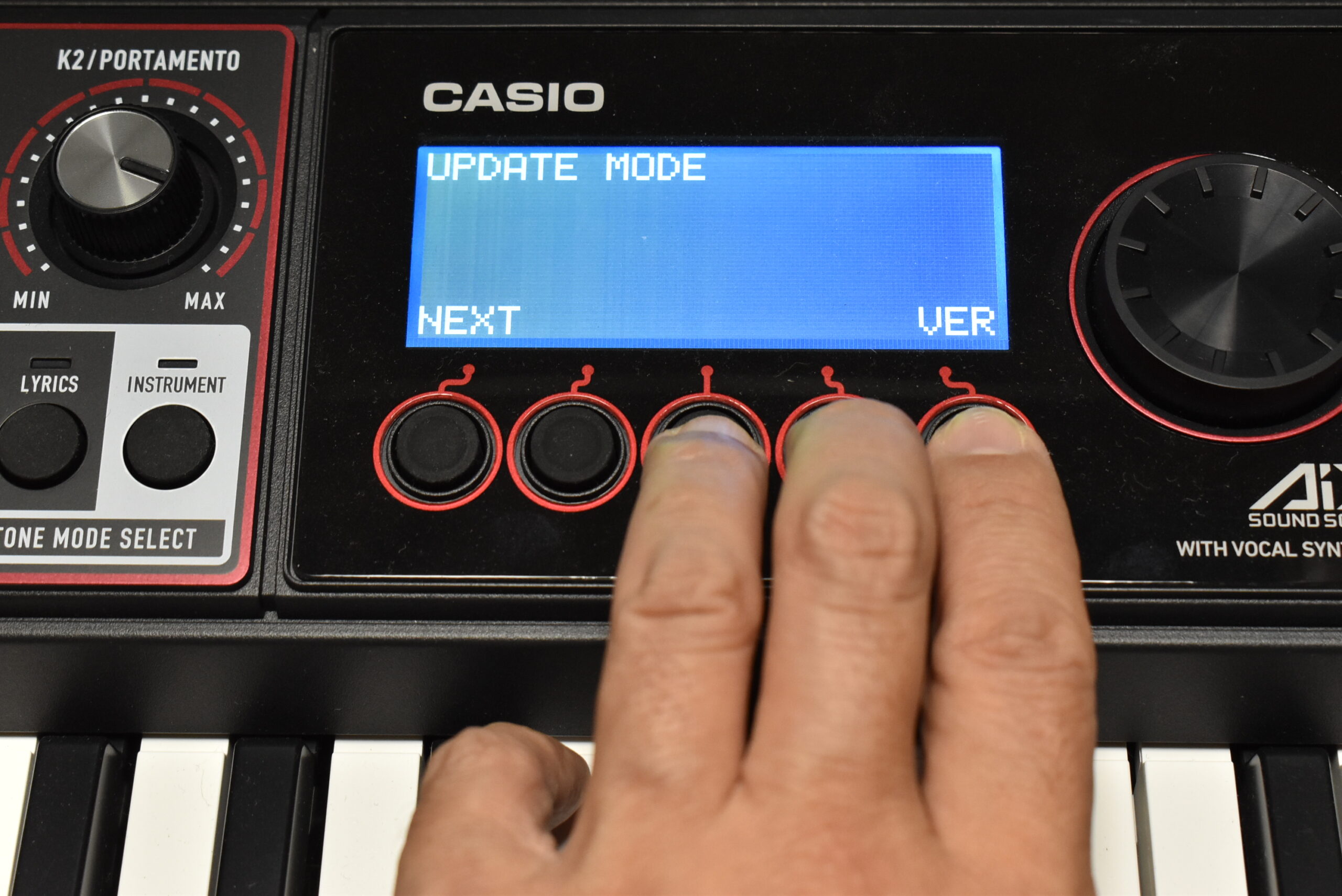 CASIOの歌うシンセサイザ、CT-S1000Vがファームウェアアップで、DTM