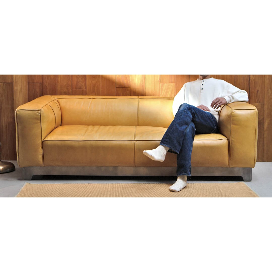 DULTON ONLINE SHOP | MASTER SOFA BROWN 3 SEATER(3 SEATER): 家具