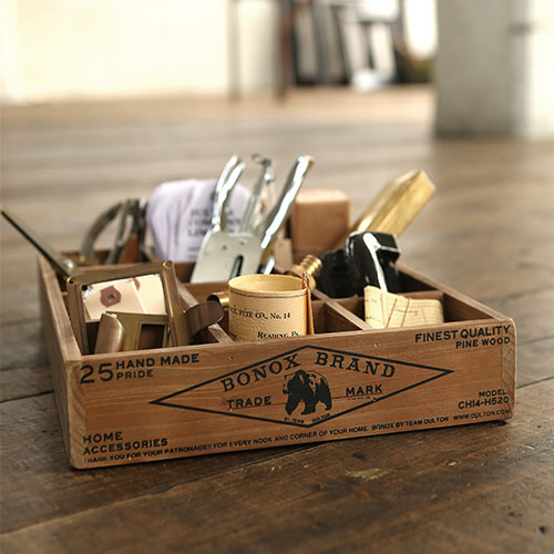 DULTON ONLINE SHOP | 12 PARTITION WOODEN BOX H65: ホーム用品