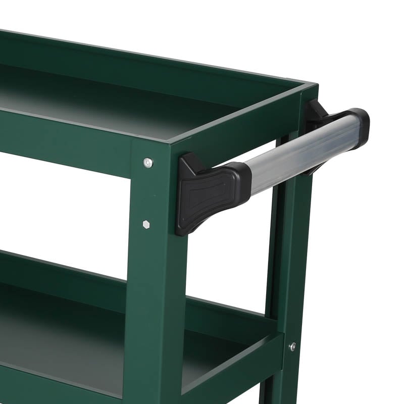 DULTON ONLINE SHOP | METAL TOOL CART DARK GREEN(DARK GREEN): 家具