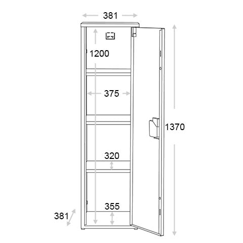 DULTON ONLINE SHOP | STEEL MESH LOCKER IVORY(IVORY): 家具
