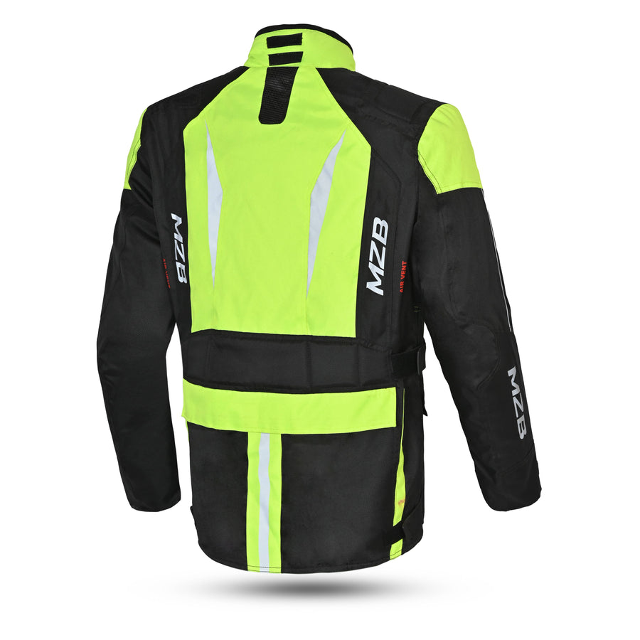 MZB Thunder Mens All Season Motorcycle Touring Waterproof Textile Jack