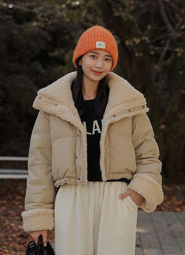 2WAYハイネックボアダウンジャケット | レディースファッション通販