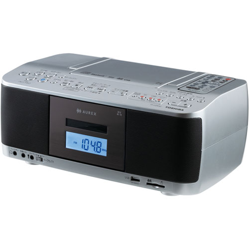 e-TREND｜東芝 TY-CDX92(S) [SD/USB/CDラジカセ シルバー]