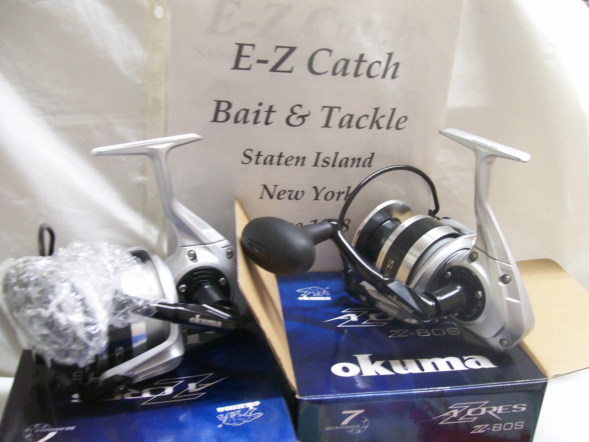Okuma Azores Z-80S Saltwater Heavy Duty Skirted Spool Spinning