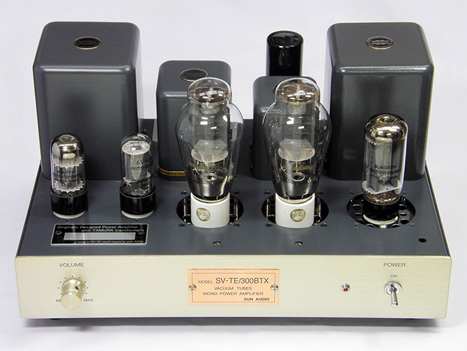 パラシングル・モノラル・パワーアンプ SV-TE/300BTX／サンオーディオ
