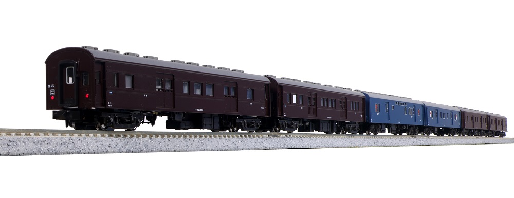 KATO鉄道模型オンラインショッピング 郵便荷物列車＜東北＞ 6両セット