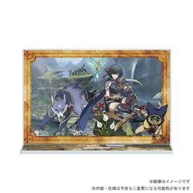 イーカプコン |【2次受注分】MONSTER HUNTER 20周年額装アート