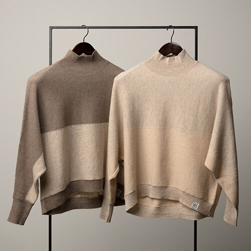 カシミア最高品質の肌ざわりと風合いを｜モンゴル産カシミア（化学品不