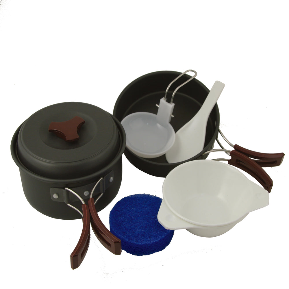 Mountain Meal 8 Piece Mess Kit - Perfect for Camping, Hiking