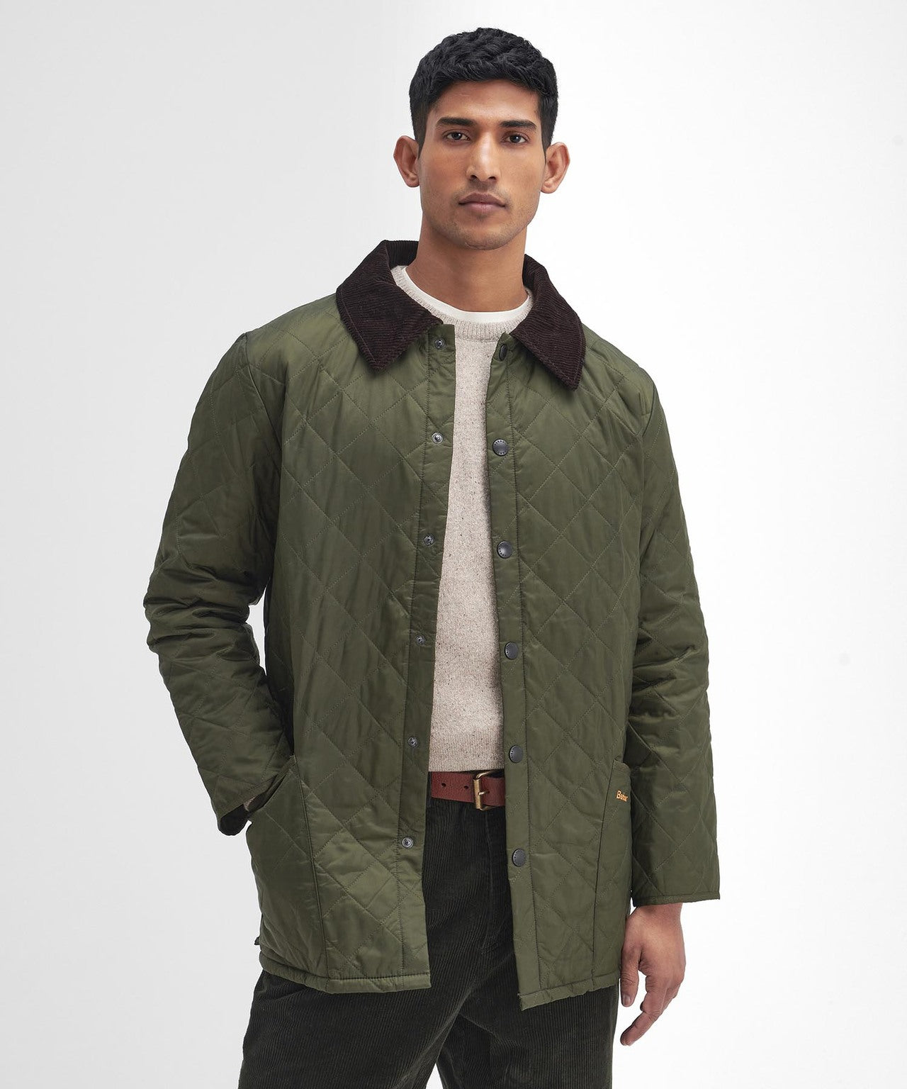 Barbour Heritage Liddesdale Quilted jacket | Green | The English