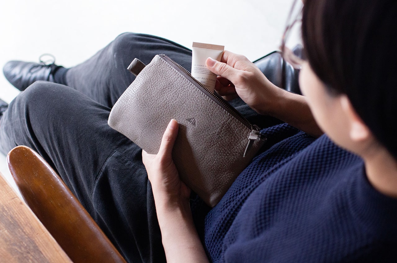 鹿革ポーチ | 暮らしのあれこれセレクトショップ 縁日