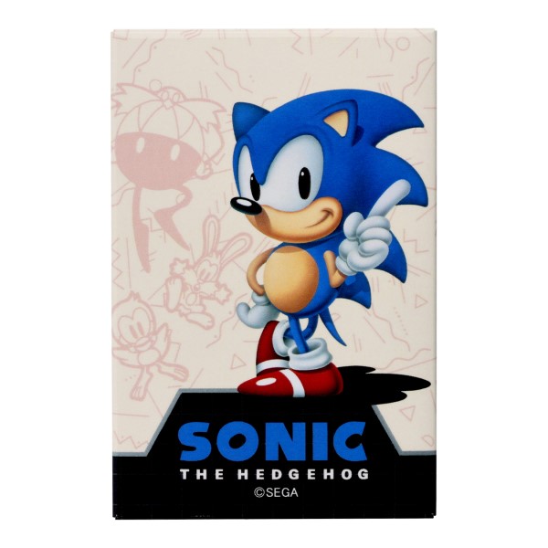 ソニック・ザ・ヘッジホッグ スクエア缶バッジコレクション【1BOX 5個