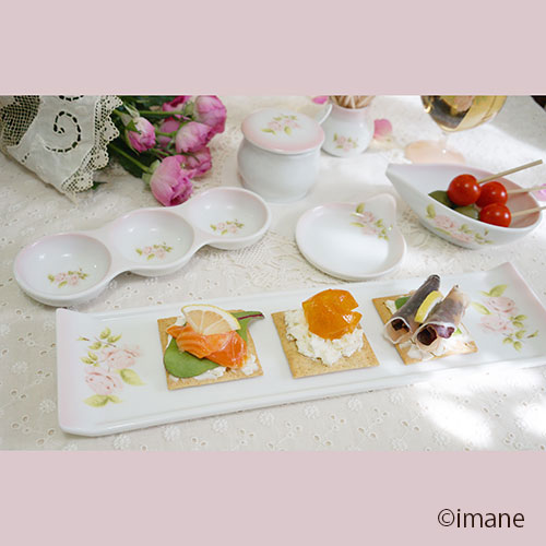 イマン ダイアナローズ 楊枝立て【イマン、マニーと薔薇の雑貨のアン