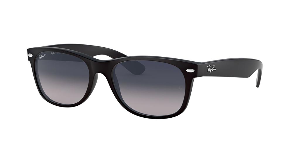 Ray-Ban New Wayfarer Sunglass RB2132 52mm, 55mm, 58mm - eOptics
