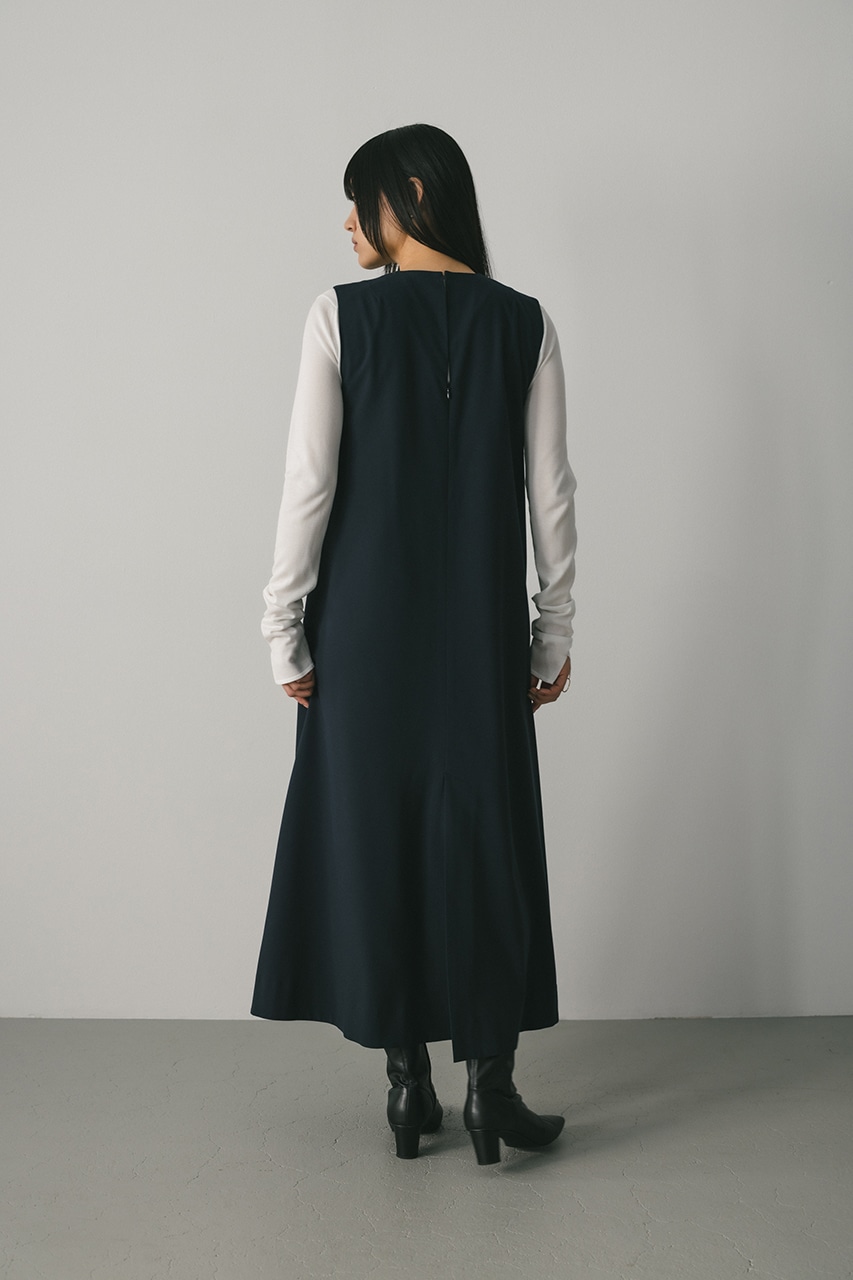 STYLEMIXER | アイラインリボンベルトワンピース (ワンピース(ロング