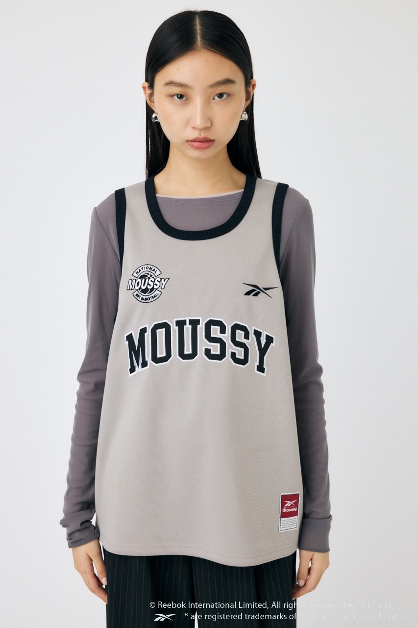 MOUSSY | REEBOK BASKET ゲームシャツ (タンクトップ ) |SHEL'TTER