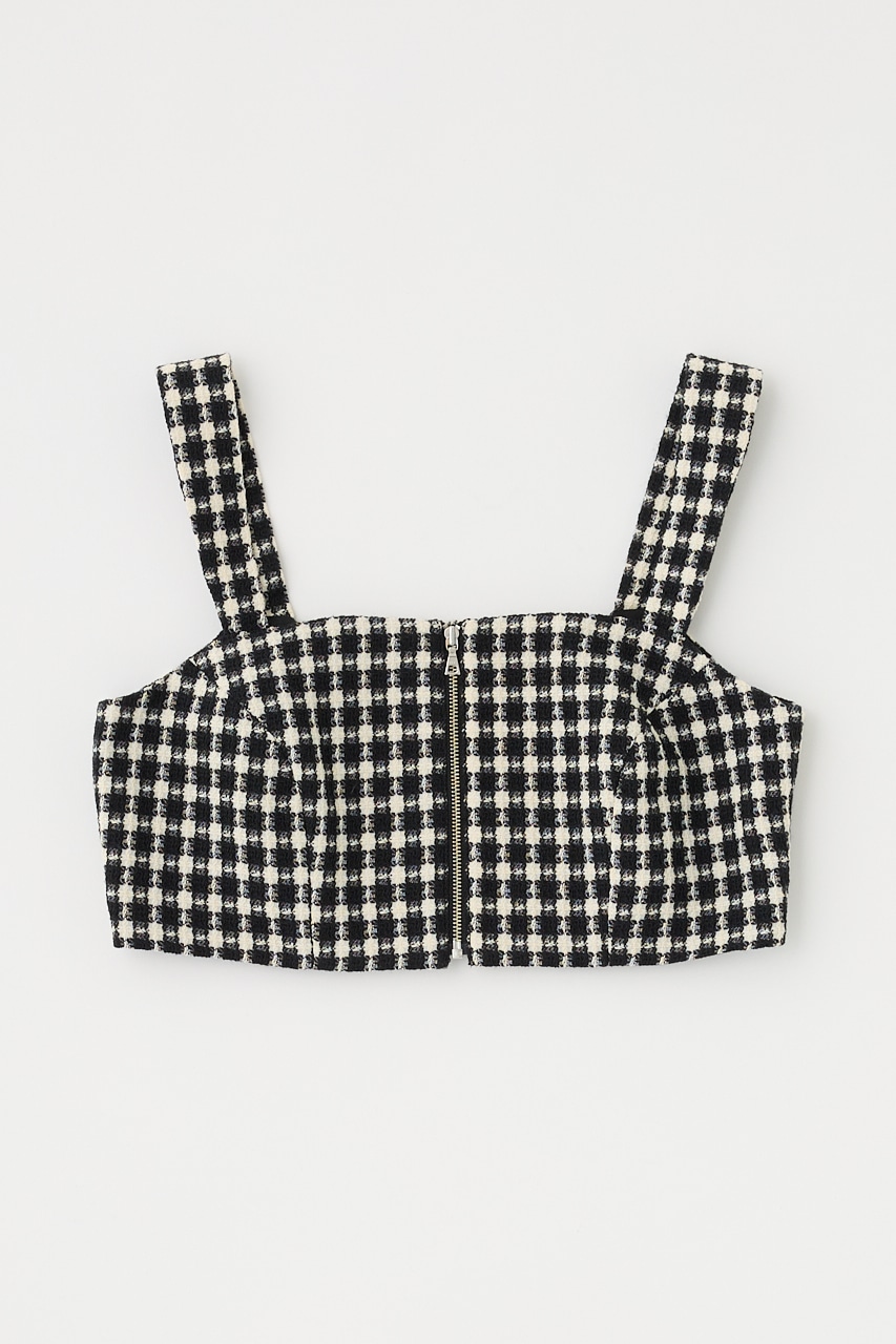 MOUSSY | COMPACT TWEED ビスチェ (その他トップス ) |SHEL'TTER WEBSTORE