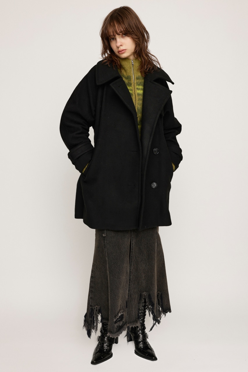 SLY | STAND NECK BELTED S／コート (コート ) |SHEL'TTER WEBSTORE