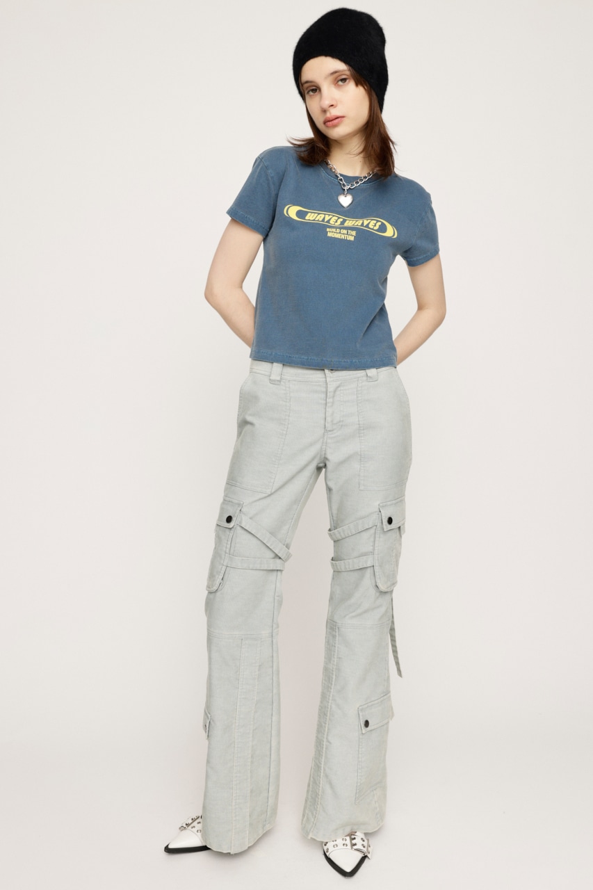 SLY | WASHED CORDUROY FLARE パンツ (パンツ ) |SHEL'TTER WEBSTORE