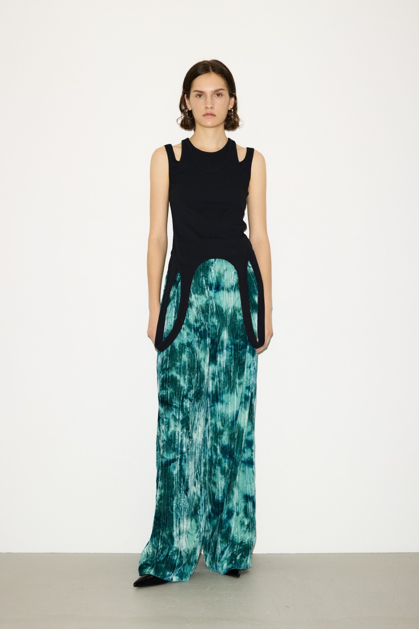 THROW by SLY | 【THROW】VELOURS WRINKLE TUCK パンツ (パンツ