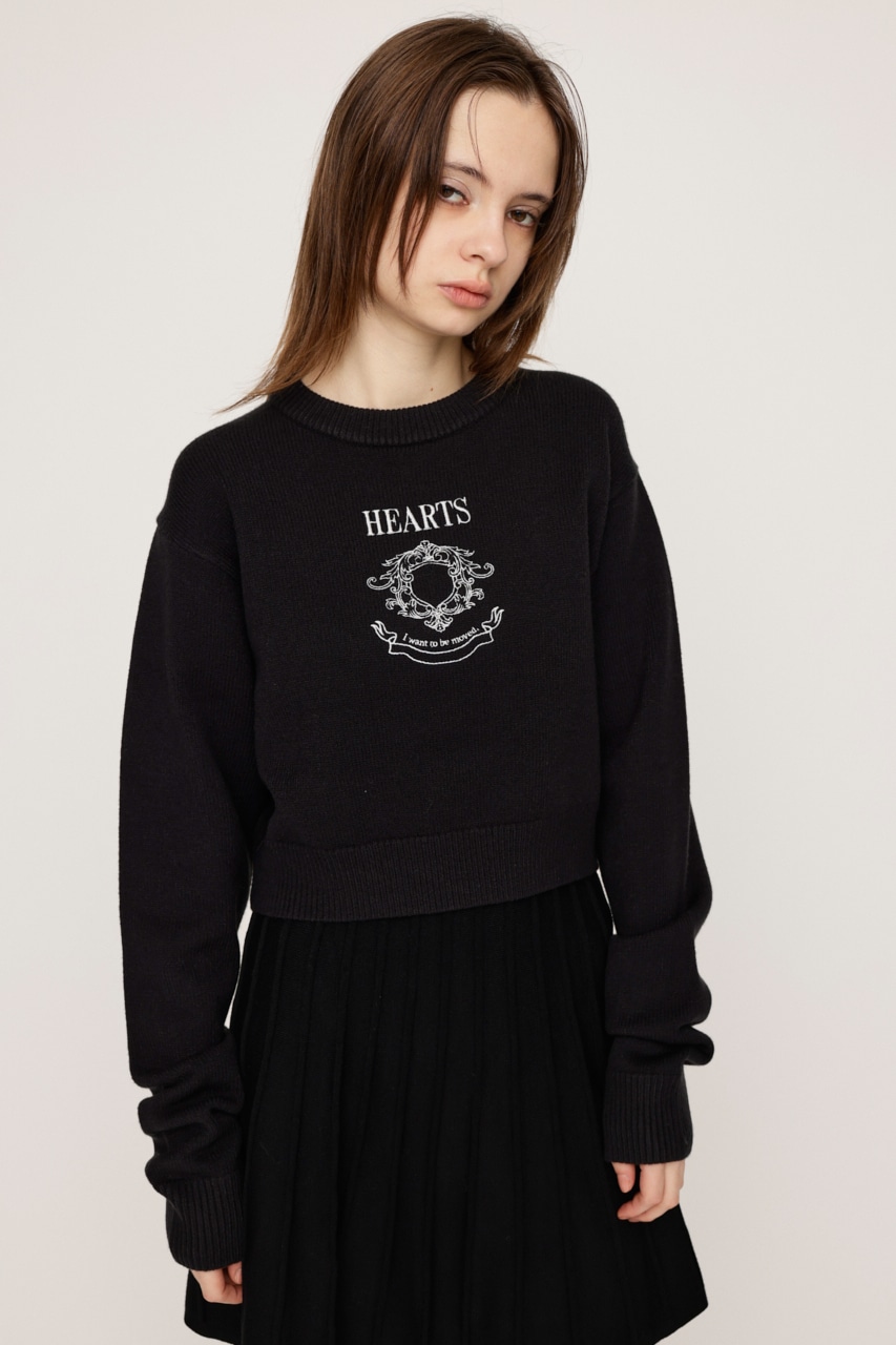 SLY | MOTIF LOGO KNIT トップス (ニット ) |SHEL'TTER WEBSTORE
